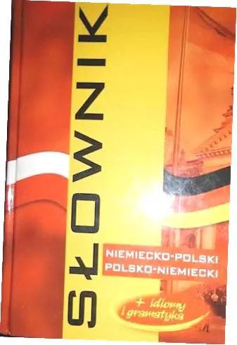 Książka - Słownik niemiecko-polski, polsko-niemiecki  idiomy i gramatyka