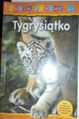 Książka - Tygrysiątko. Lubię czytać