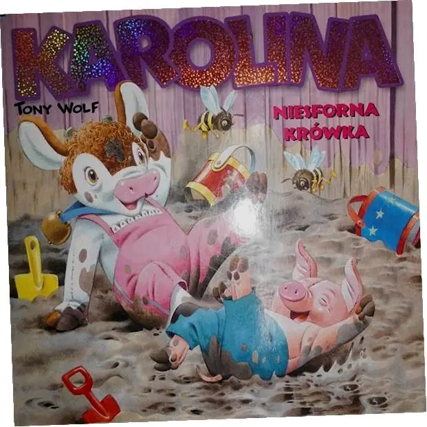 Książka - Karolina niesforna krówka