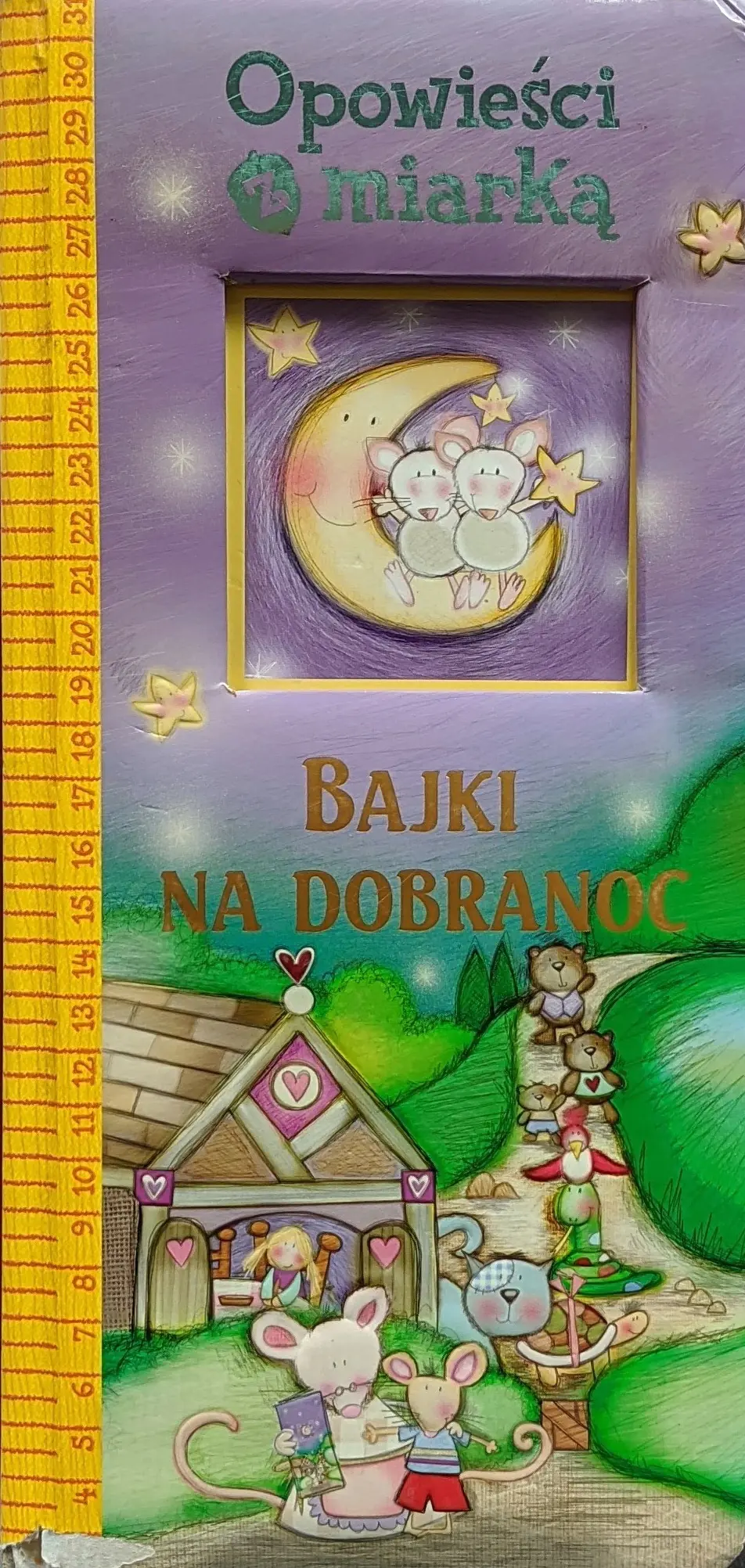 Książka - Opowieści z miarką. Bajki na dobranoc