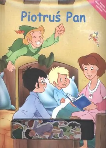 Książka - Piotruś Pan. Książeczka z magnesami