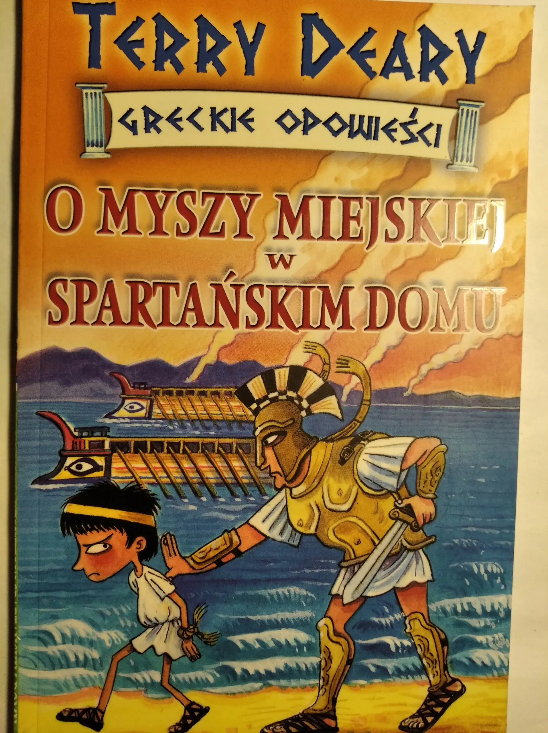 Książka - Greckie opowieści O myszy miejskiej w spartańskim domu