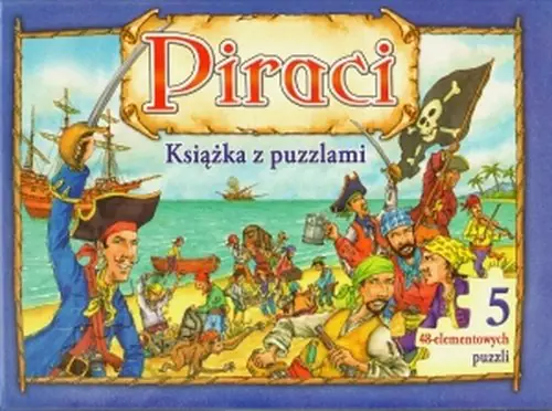 Książka - Piraci. Książka z puzzlami