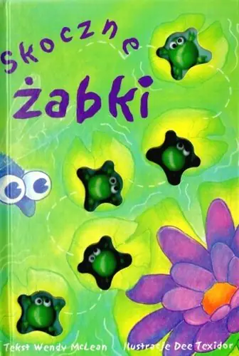 Książka - Skoczne żabki