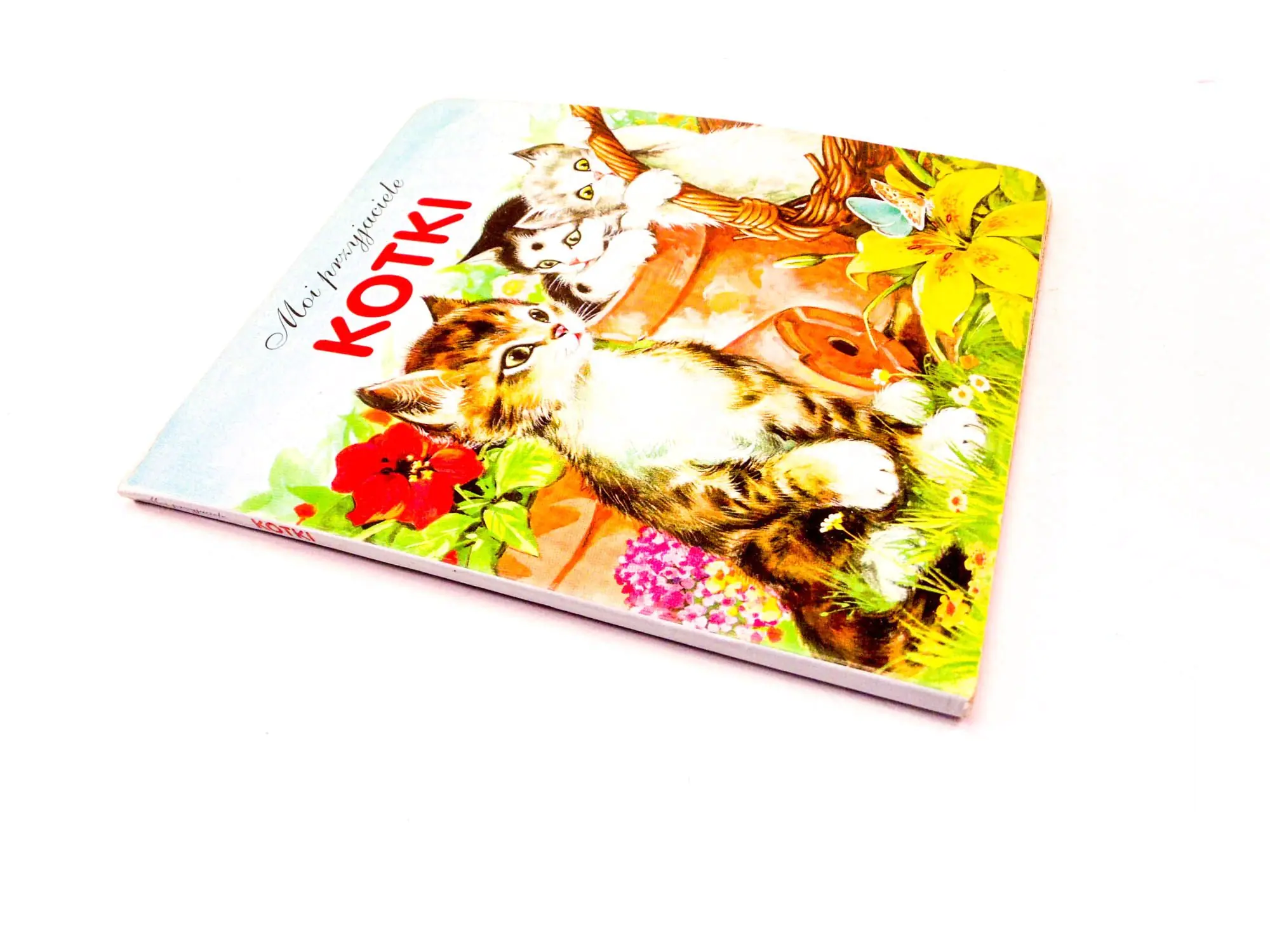 Książka - MOI PRZYJACIELE KOTKI