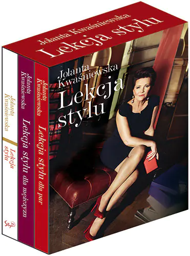Książka - Lekcja stylu. J. Kwaśniewska - pakiet 3 książek