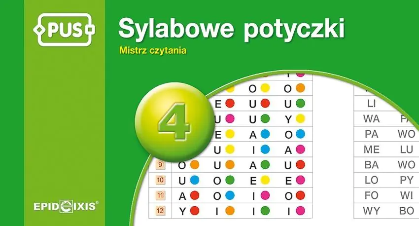Książka - PUS. Sylabowe potyczki. Część 4