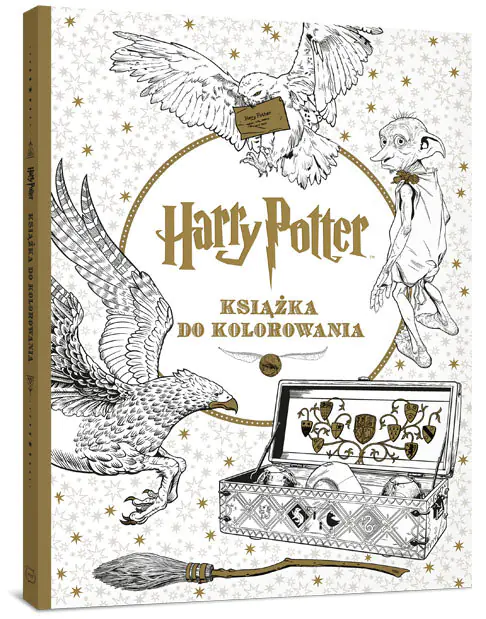 Książka - Książka do kolorowania. Harry Potter