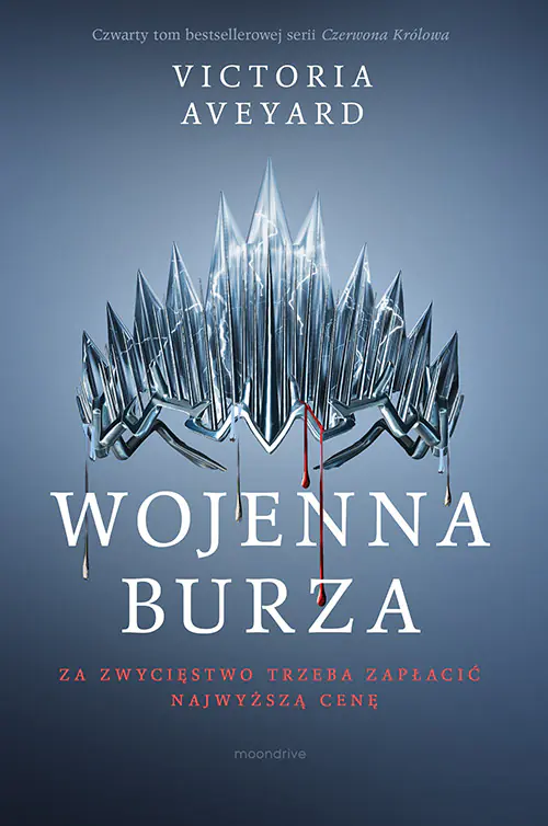 Książka - Wojenna burza. Czerwona Królowa. Tom 4