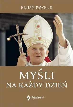 Książka - Myśli na każdy dzień - Jan Paweł II