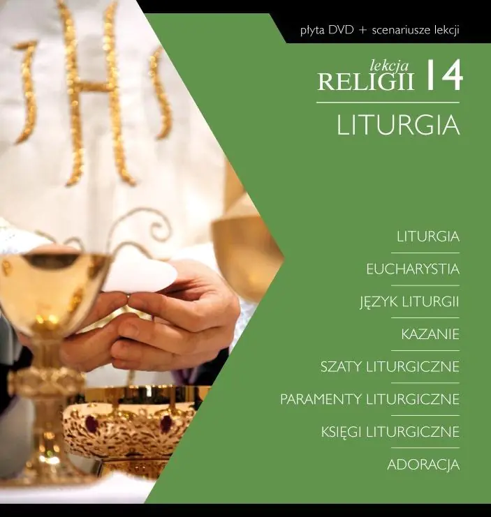 Książka - Lekcja religii 14. Liturgia DVD + scenariusz..
