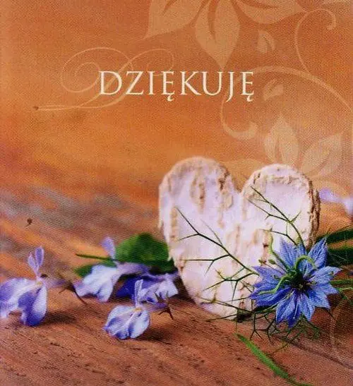 Książka - Dziękuję