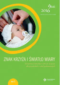 Książka - Znak krzyża i światło wiary