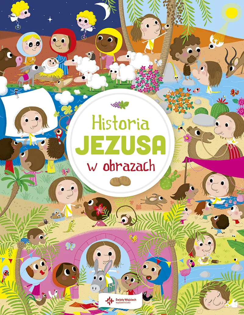Książka - Historia Jezusa w obrazach