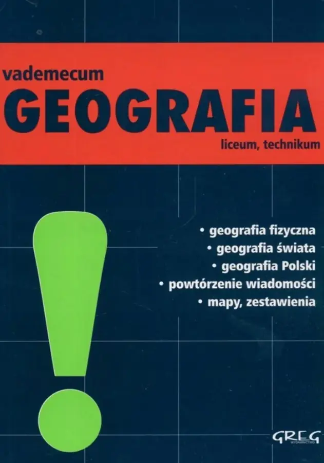 Książka - Vademecum Geografia