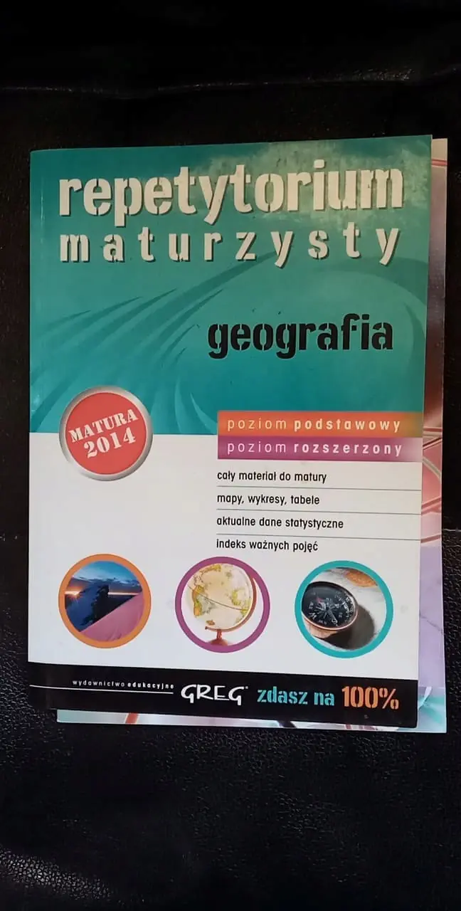 Książka - Repetytorium maturzysty - geografia