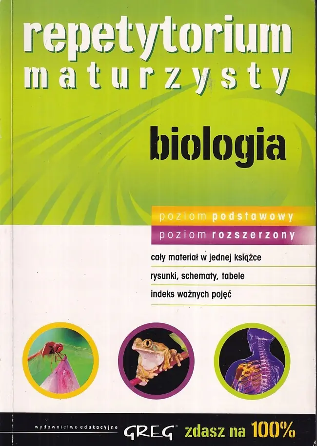 Książka - Repetytorium maturzysty biologia