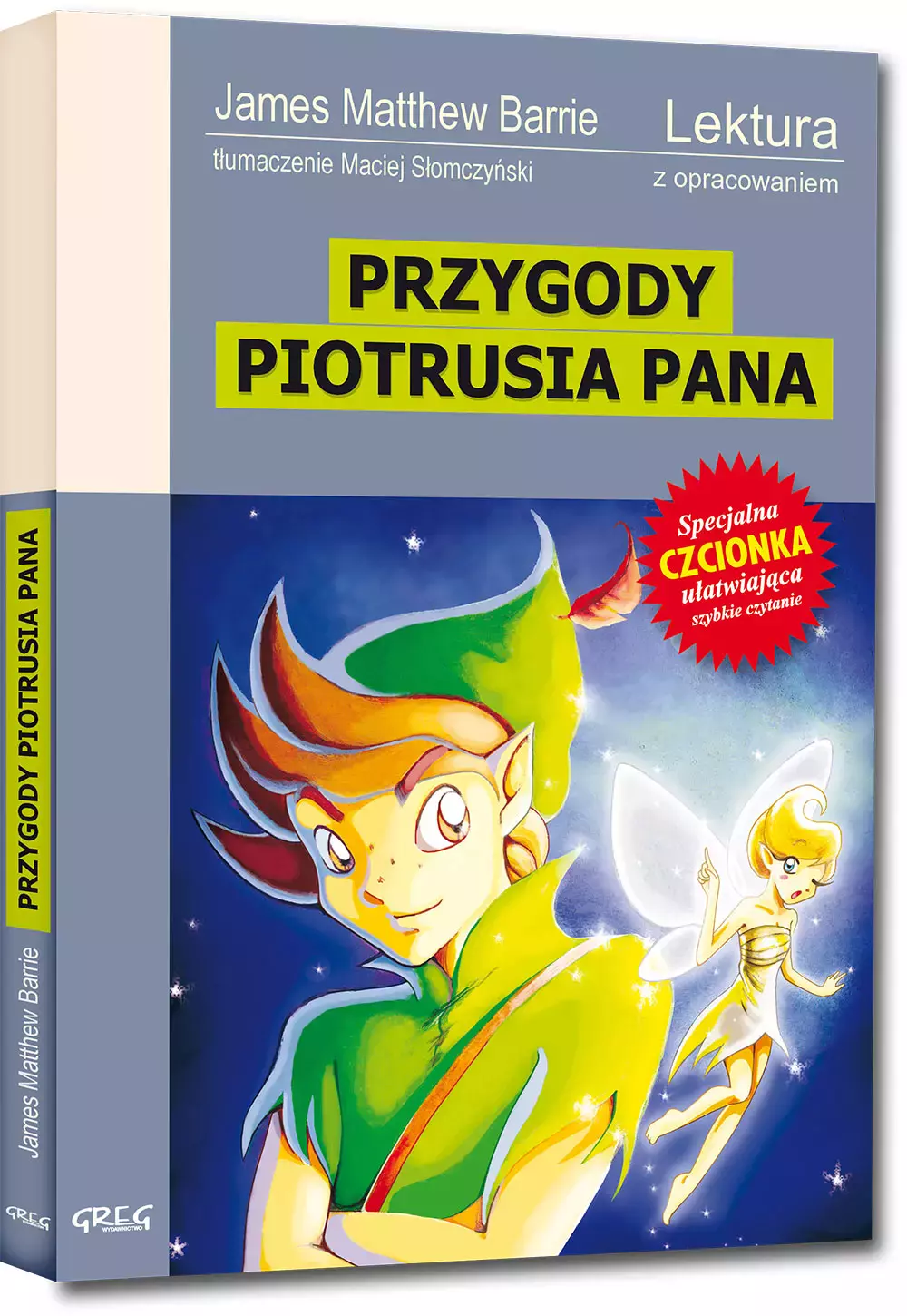 Książka - Przygody Piotrusia Pana. Lektura z opracowaniem