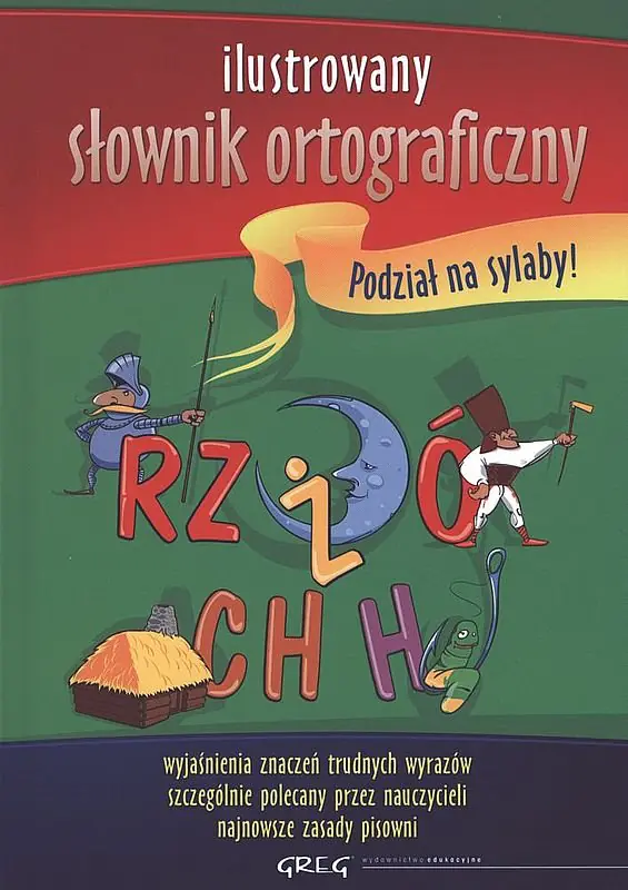 Książka - Ilustrowany słownik ortograficzny
