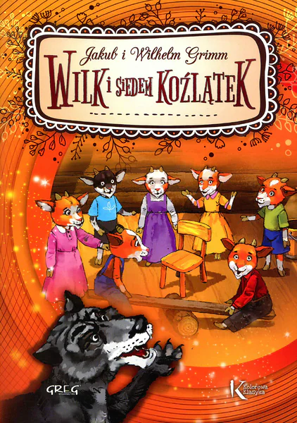 Książka - Wilk i siedem koźlątek