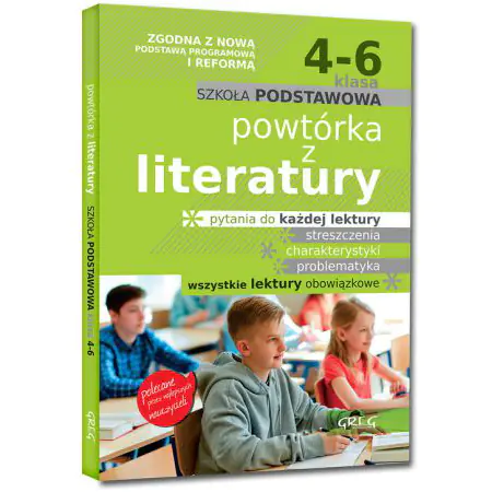 Książka - Powtórka z literatury. Szkoła podstawowa. Klasa 4-6