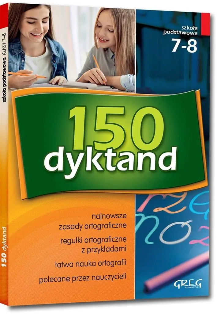 150 dyktand. Szkoła podstawowa. Klasa 7-8