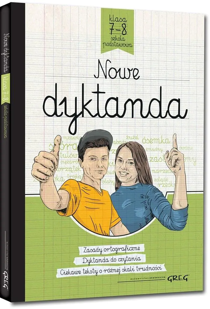 Książka - Nowe dyktanda. Szkoła podstawowa. Klasa 7-8
