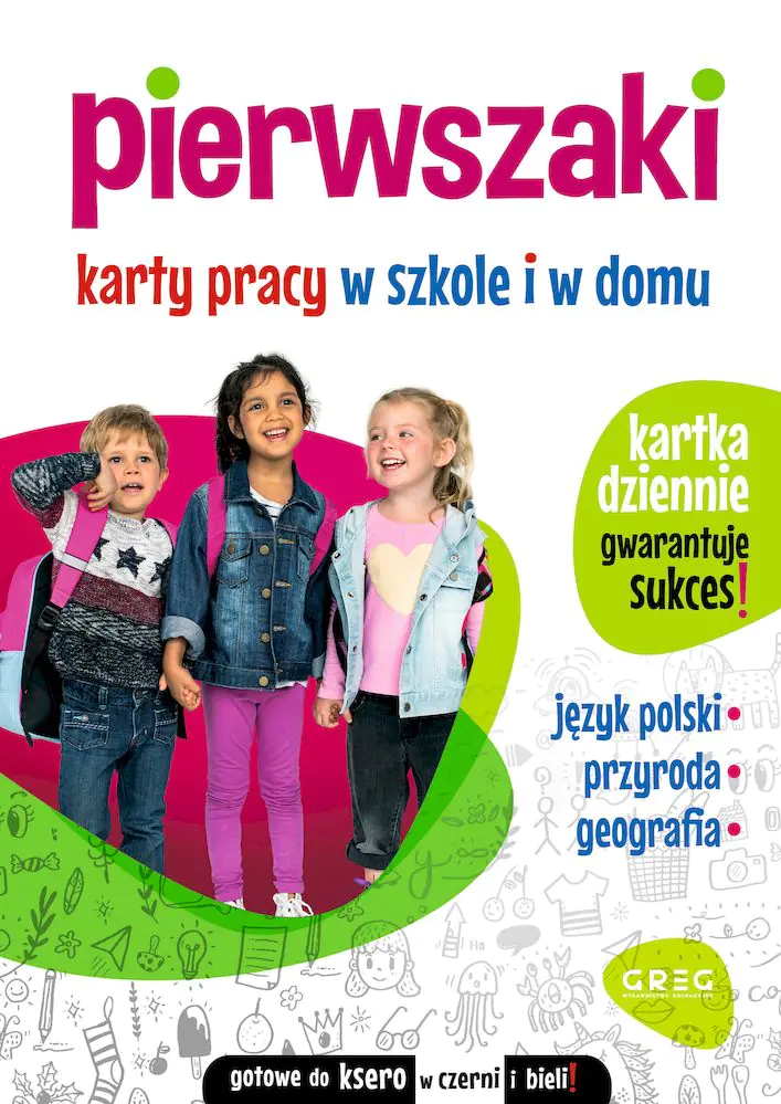 Książka - Pierwszaki. Karty pracy w szkole i w domu