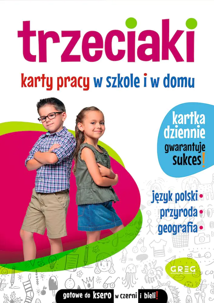 Książka - Trzeciaki. Karty pracy w szkole i w domu