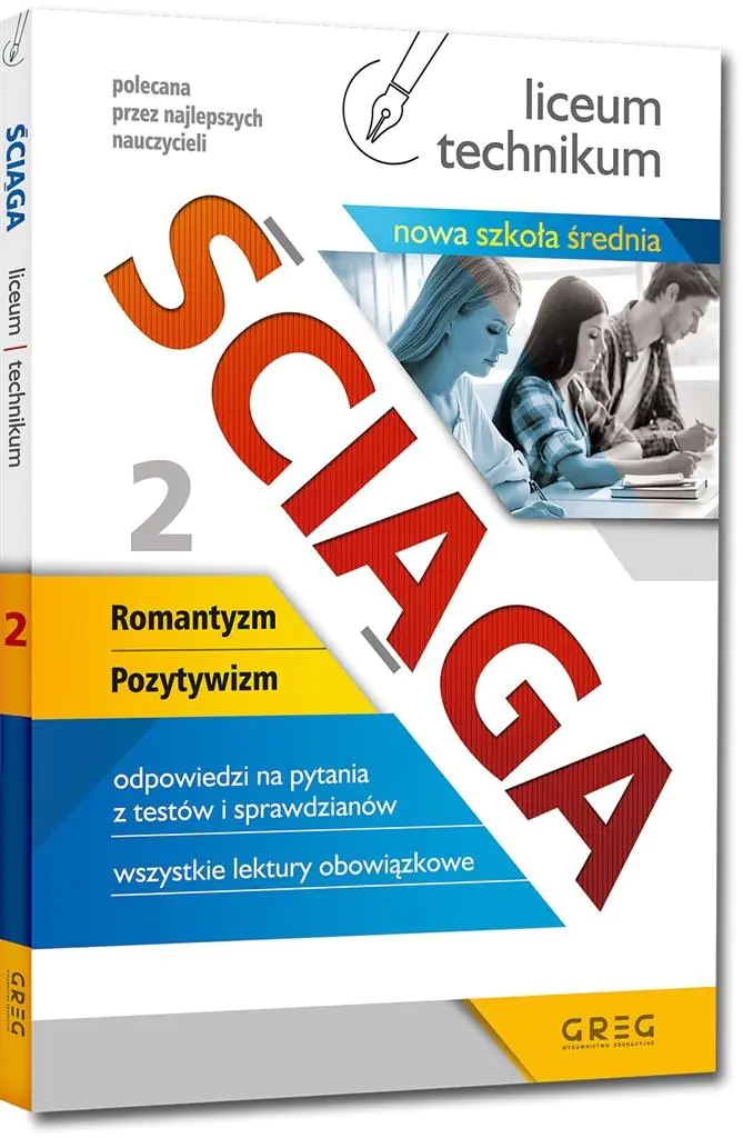 Książka - Ściąga. Liceum, technikum. Część 2