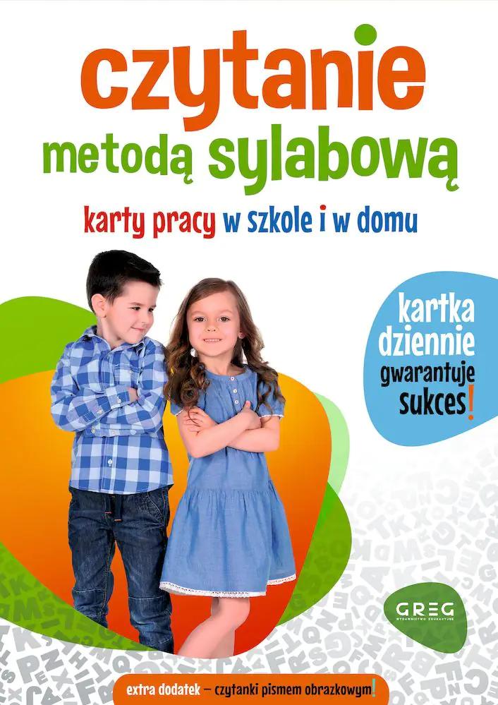Książka - Czytanie metodą sylabową. Karty pracy w szkole i w domu