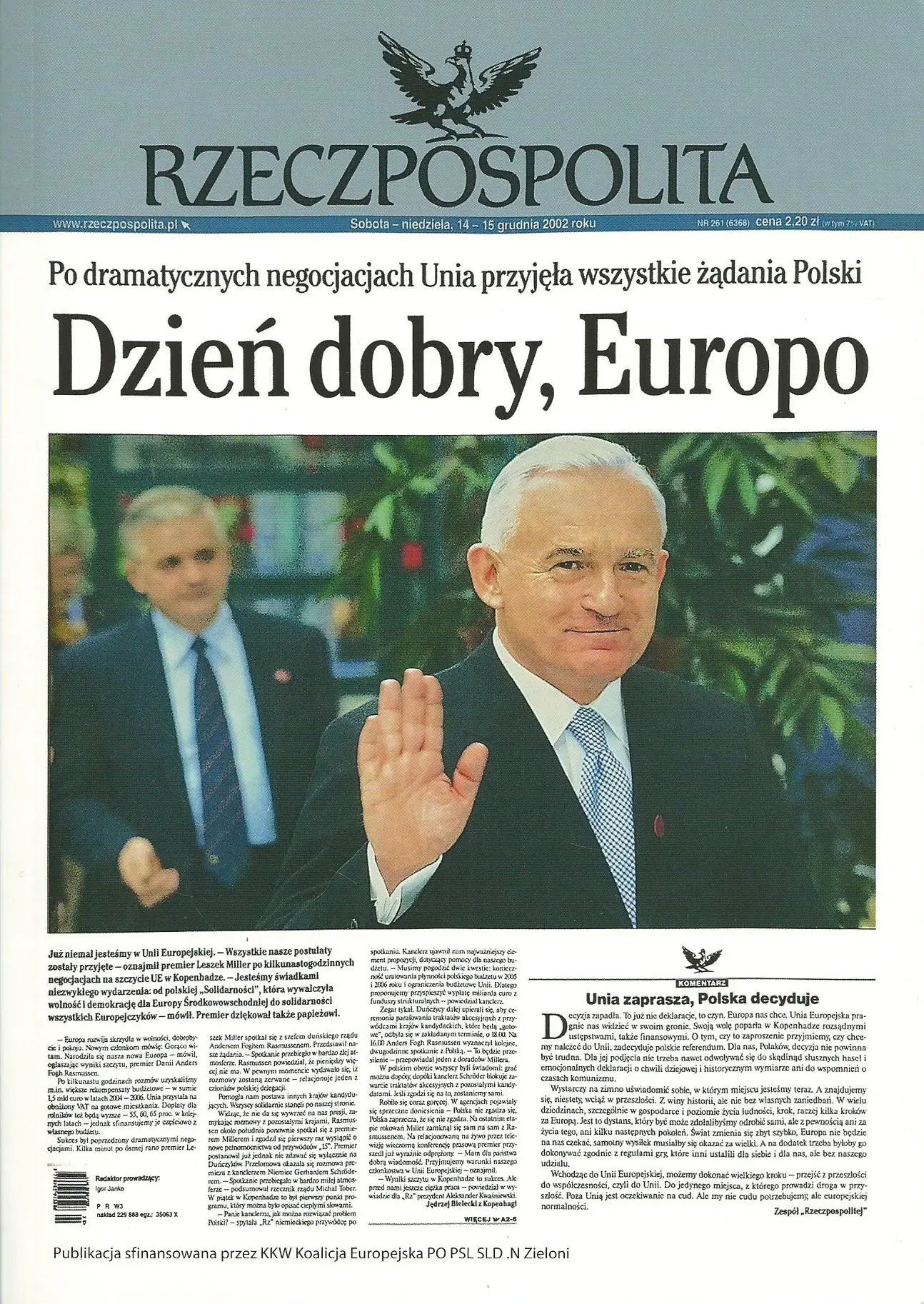 Książka - Dzień doby Europo Tak to było