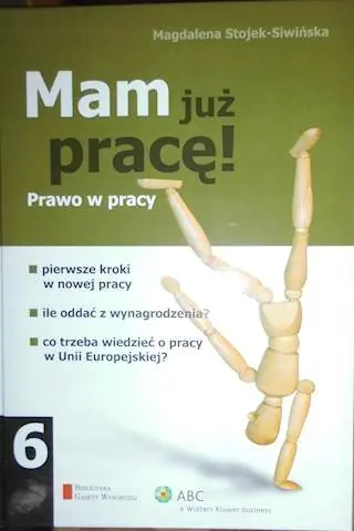 Książka - Mam już pracę. Prawo w  pracy - tom 6