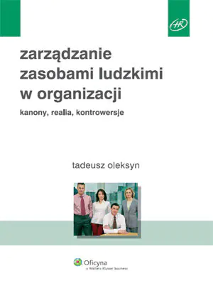 Książka - Zarządaznie zasobami ludzkimi w organizacji