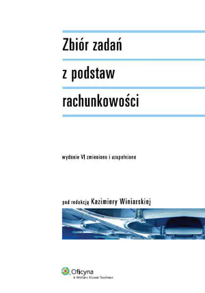 Książka - Zbiór zadań z podstaw rachunkowości. Outlet