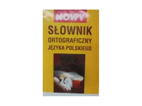 Książka - Nowy słownik ortograficzny języka polskiego