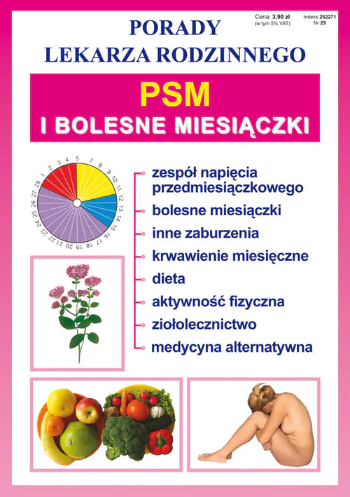 Książka - Porady lek. rodzinnego. PSM i bolesne miesiączki