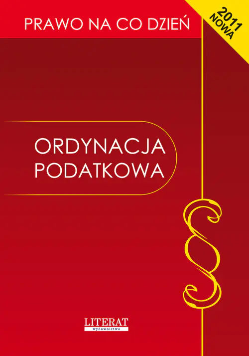 Książka - Ordynacja podatkowa