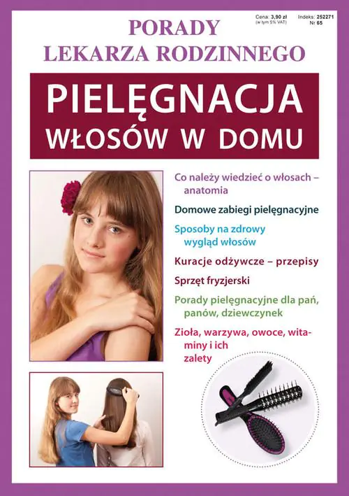 Książka - Pielęgnacja włosów w domu