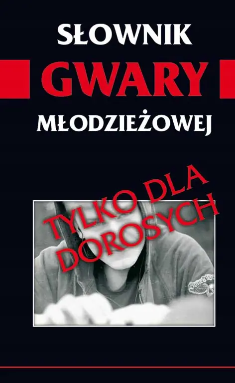 Książka - Słownik gwary młodzieżowej. Tylko dla dorosłych