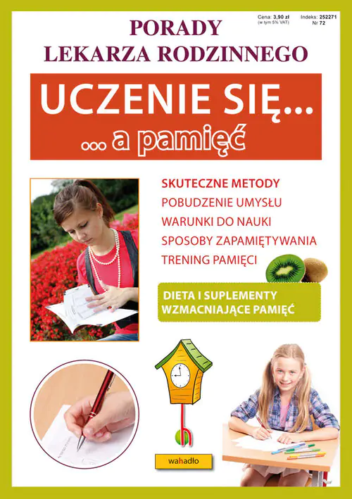 Książka - Porady lek. rodzinnego. Uczenie się..a pamięć Nr72