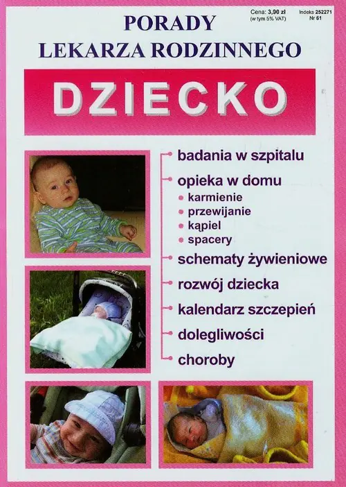 Książka - Porady lek. rodzinnego. Dziecko