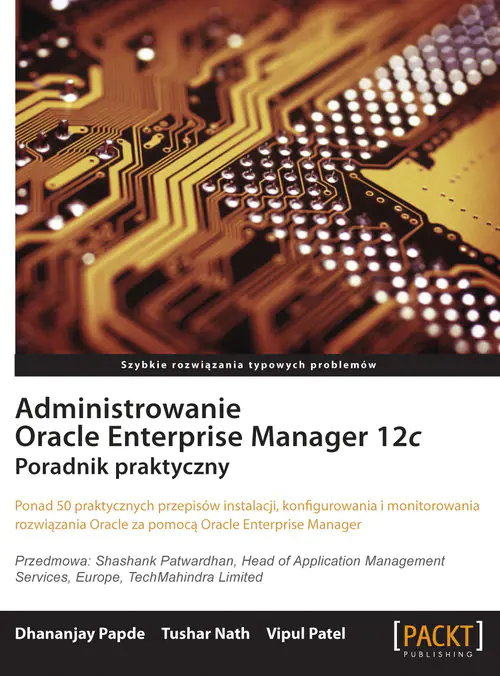 Książka - Administrowanie Oracle Enterprise Manager 12c. Poradnik praktyczny