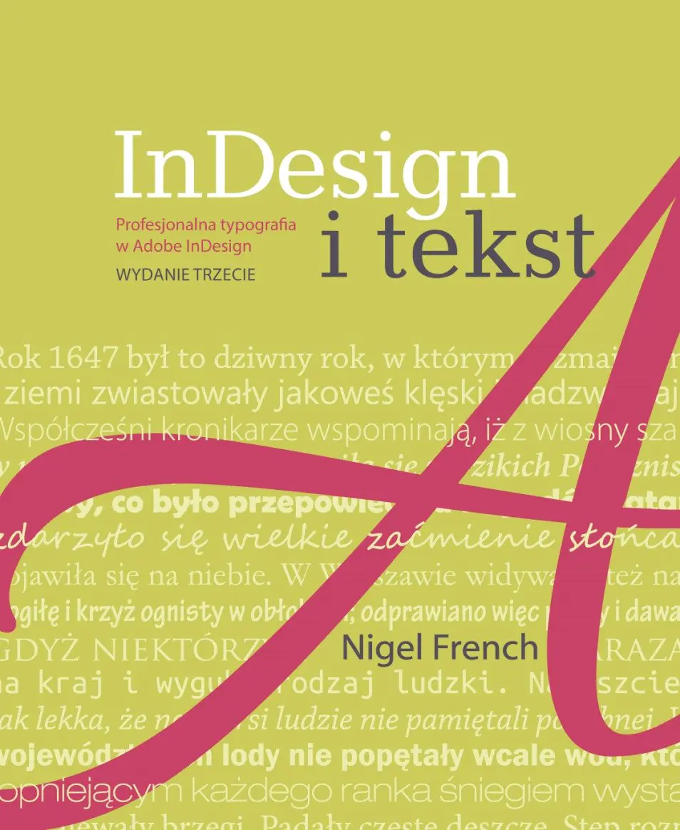 Książka - InDesign i tekst. Profesjonalna typografia w Adobe InDesign