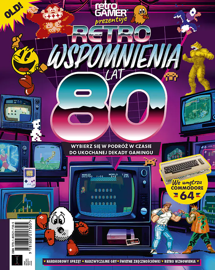 Książka - Retro Wspomnienia lat 80. Wybierz się w podróż w czasie do ukochanej dekady gamingu