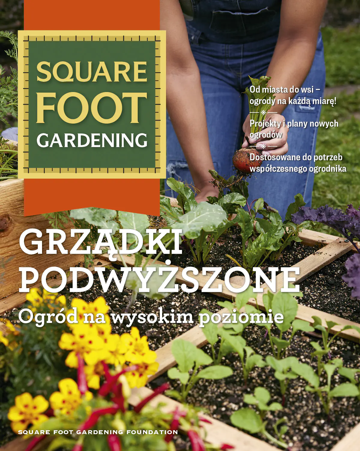 Książka - Grządki podwyższone. Ogród na wysokim poziomie