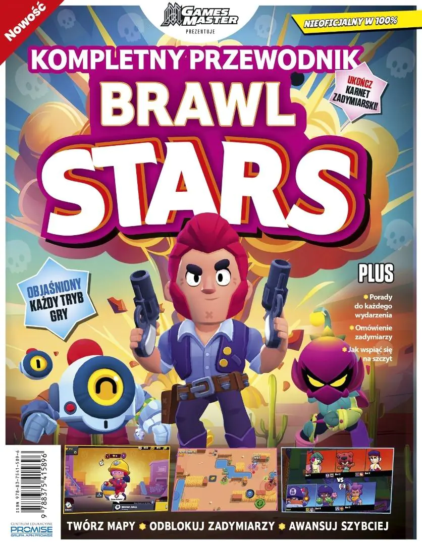 Książka - Brawl Stars Kompletny przewodnik