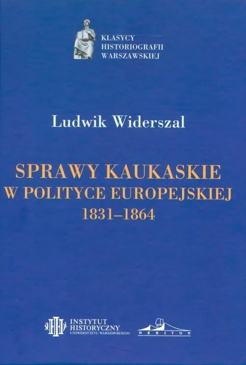 Książka - Sprawy kaukaskie w polityce europejskiej 1831-1864
