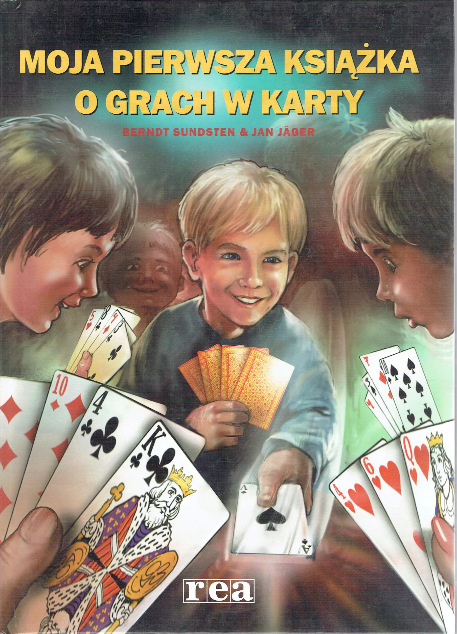 Książka - Moja Pierwsza Książka o Grach w karty REA
