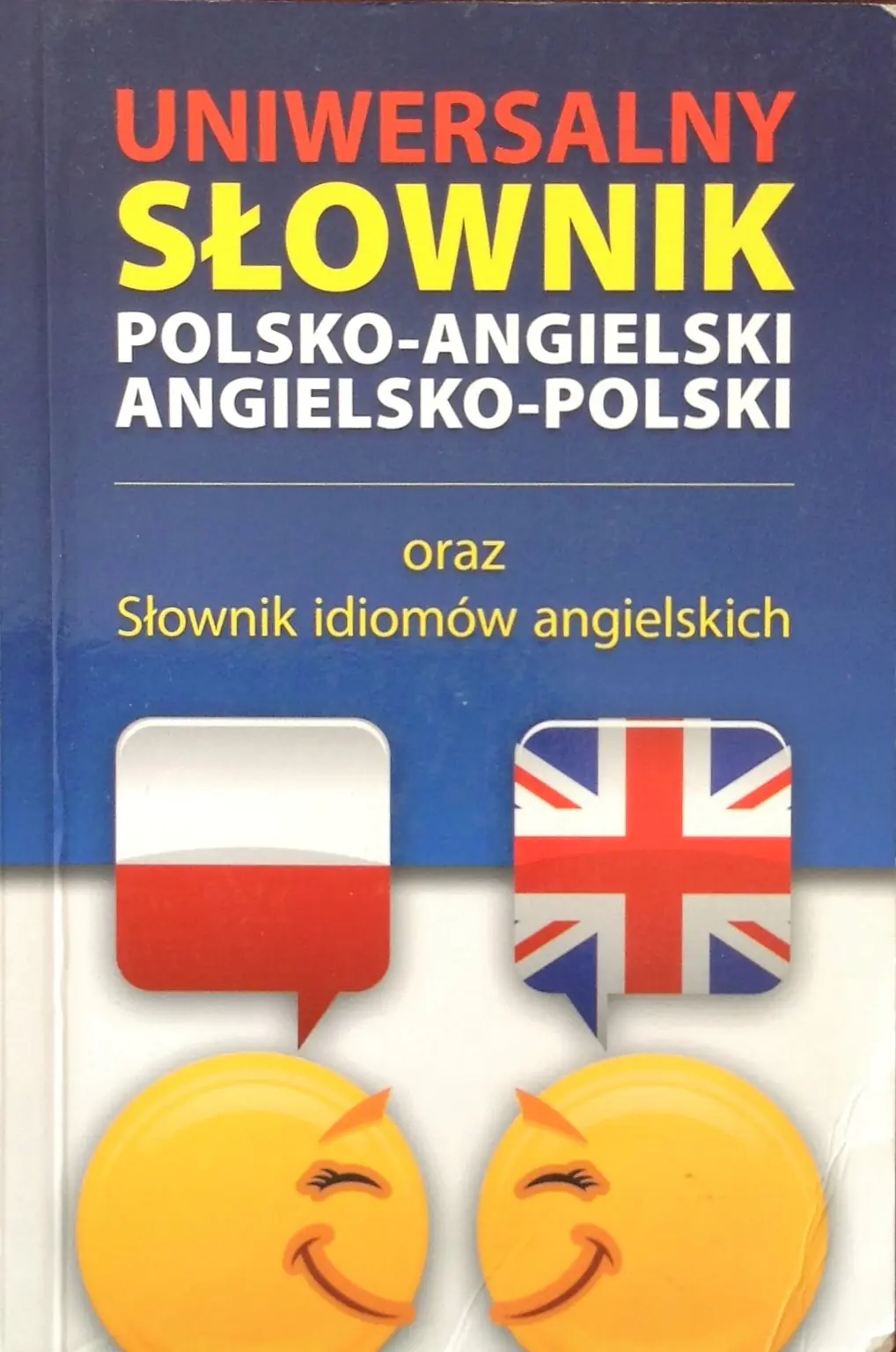 Książka - Uniwersalny słownik polsko - angielski, angielsko - polski